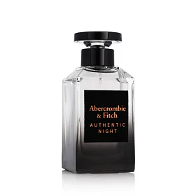 Abercrombie & Fitch Authentic Night Eau de Toilette για άνδρες 100 ml