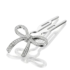 Fiona Franchimon Nº1 Hairpin Steel Crystals By Swarovski Κλιπ μαλλιών για γυναίκες 1 τεμ Απόχρωση Wh